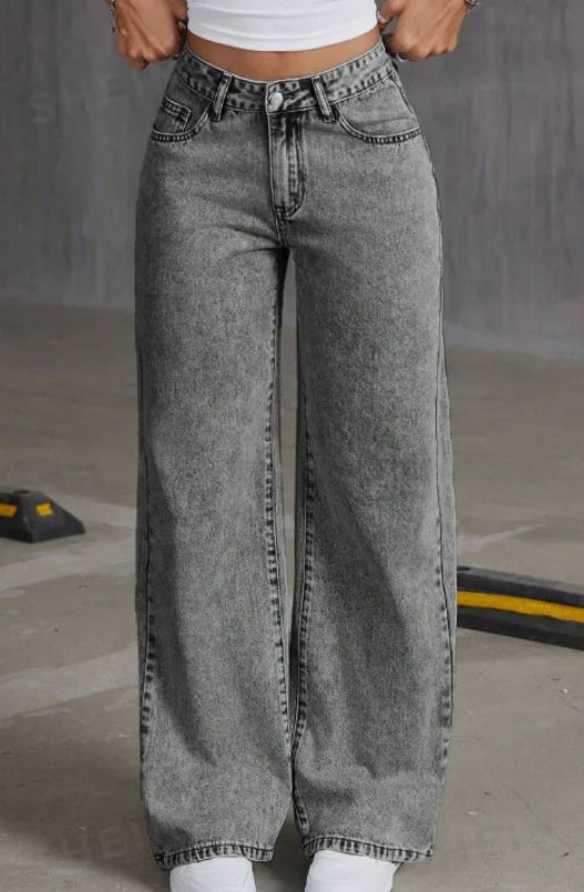 Vogue Craze™ Women Baggy Jeans