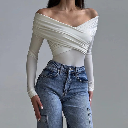 Vogue Craze™ Off-shoulder Full Body bikini Suit